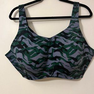 Knix Catalyst Sports Bra - Limited Edition "Axis" Print in size 8+